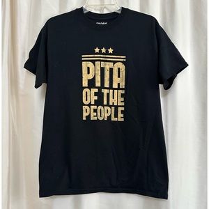 NAF NAF GRILL PITA OF THE PEOPLE black tshirt.  Medium